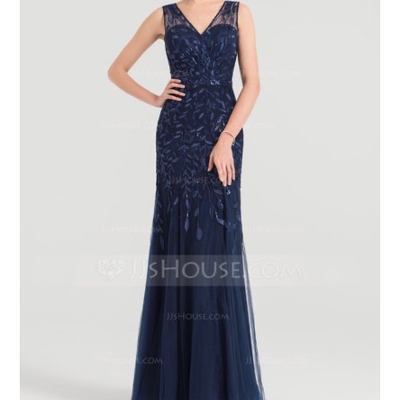 JJs House Dresses & Skirts - BRAND NEW Navy Evening Gown, with tags